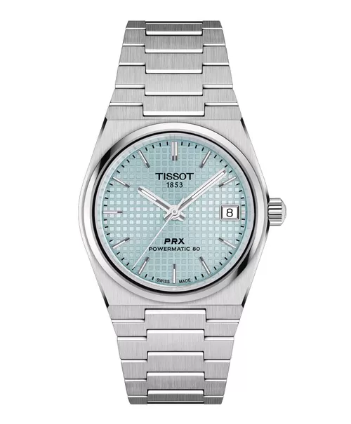 TISSOT PRX POWERMATIC 80 ICE BLUE 35MM T137.207.11.351.00