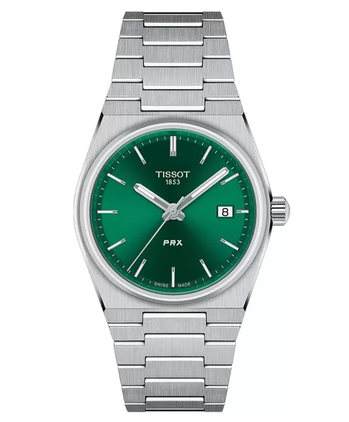 TISSOT PRX QUARTZ GREEN 35MM T137.210.11.081.00