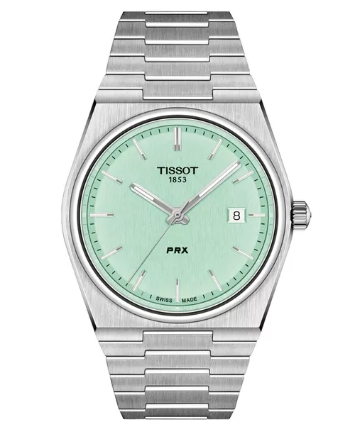 TISSOT PRX QUARTZ LIGHT GREEN 40MM PRX T137.410.11.091.01