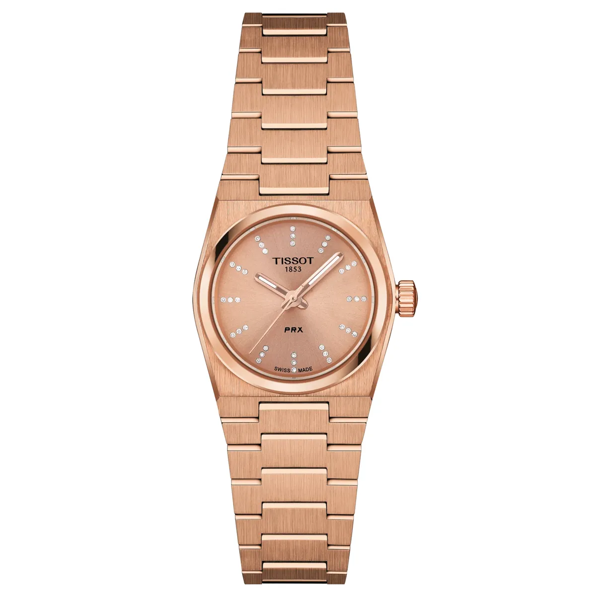 ĐỒNG HỒ NỮ TISSOT PRX QUARTZ ROSE GOLD 25MM T137.010.33.506.00