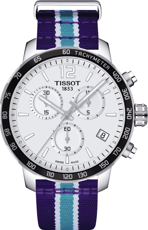 ĐỒNG HỒ NAM TISSOT QUICKSTER CHARLOTTE HORNETS CHRONOGRAPH T095.417.17.037.30