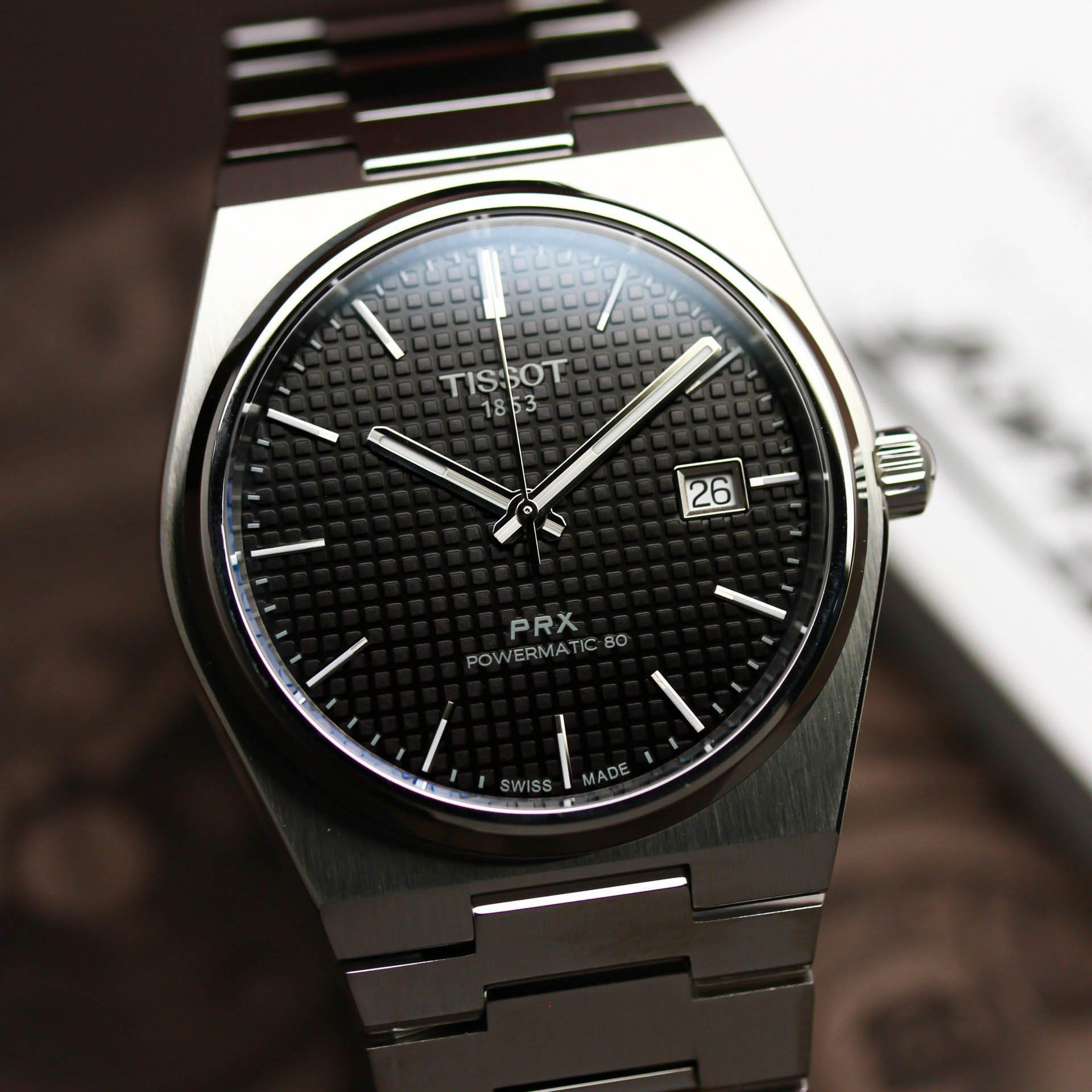 TISSOT PRX POWERMATIC 80 BLACK 40MM T137.407.11.051.00