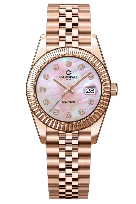 ĐỒNG HỒ NỮ CARNIVAL QUARTZ 8250L-VH-HK