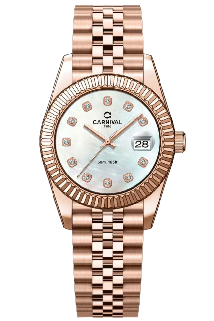 ĐỒNG HỒ NỮ CARNIVAL QUARTZ 8250L-VH-TK