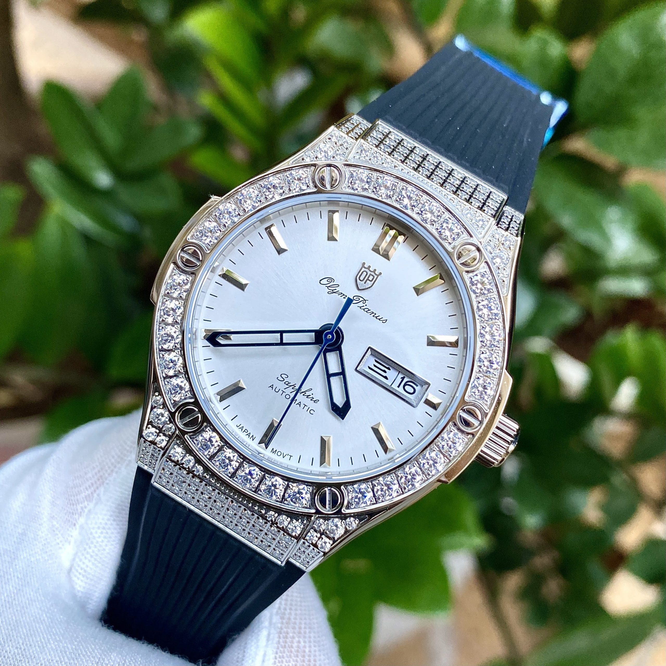 OLYM PIANUS CLASSIC FUSION AUTOMATIC WHITE OP990-45ADDGS-GL-T