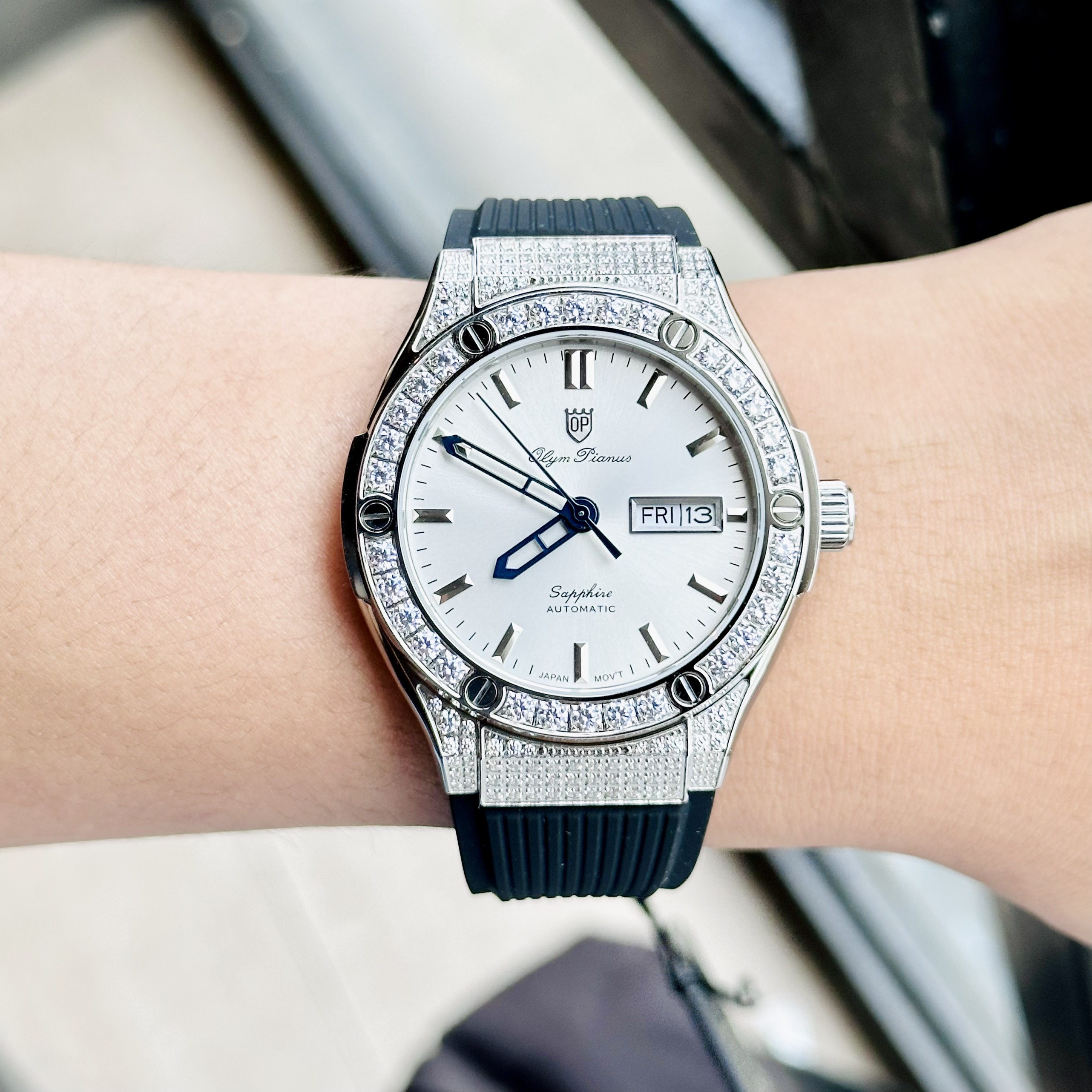 OLYM PIANUS CLASSIC FUSION AUTOMATIC WHITE OP990-45ADDGS-GL-T