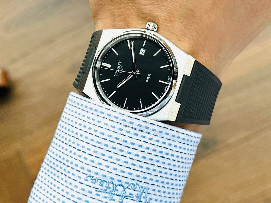 TISSOT PRX QUARTZ BLACK 40MM T137.410.17.051.00