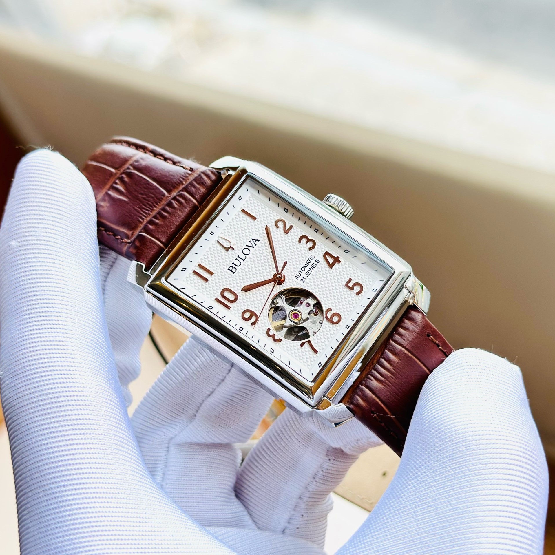 BULOVA SUTTON OPEN HEART AUTOMATIC 96A268