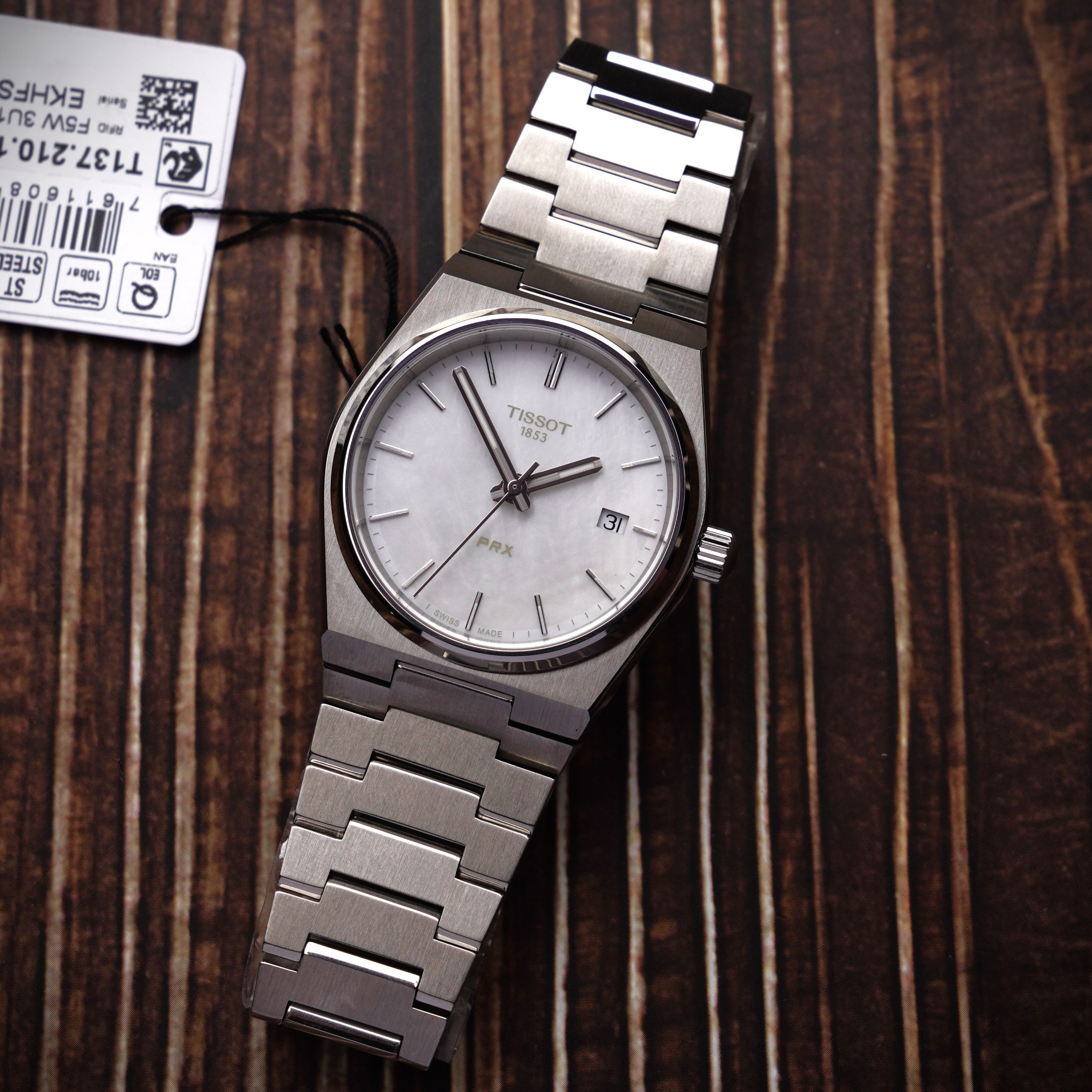 TISSOT PRX QUARTZ MOP 35MM Xà Cừ T137.210.11.111.00 (T1372101111100)