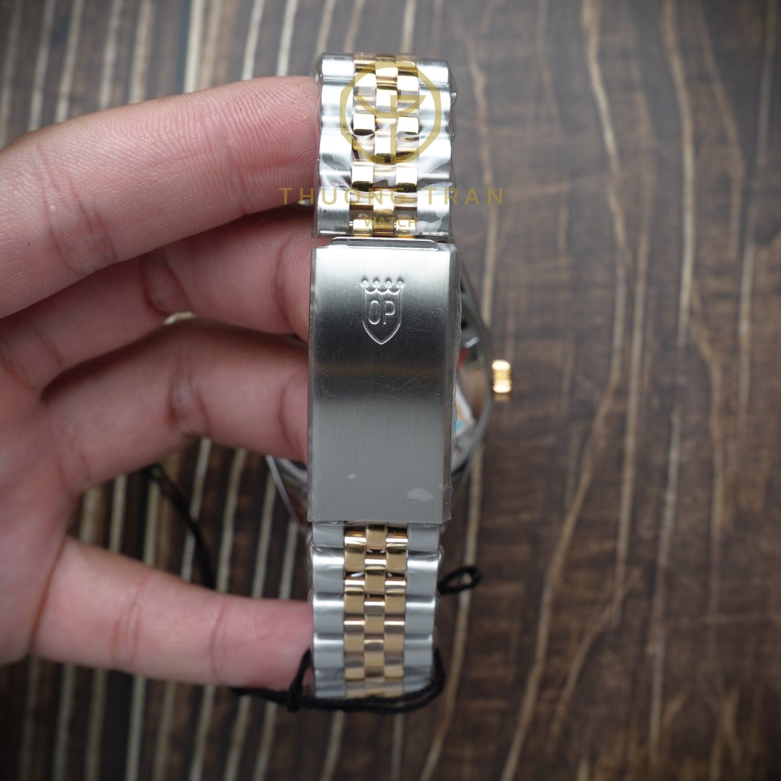 OLYM PIANUS SPORTMASTER AUTOMATIC CHOCOLATE OP89322AGSR-N