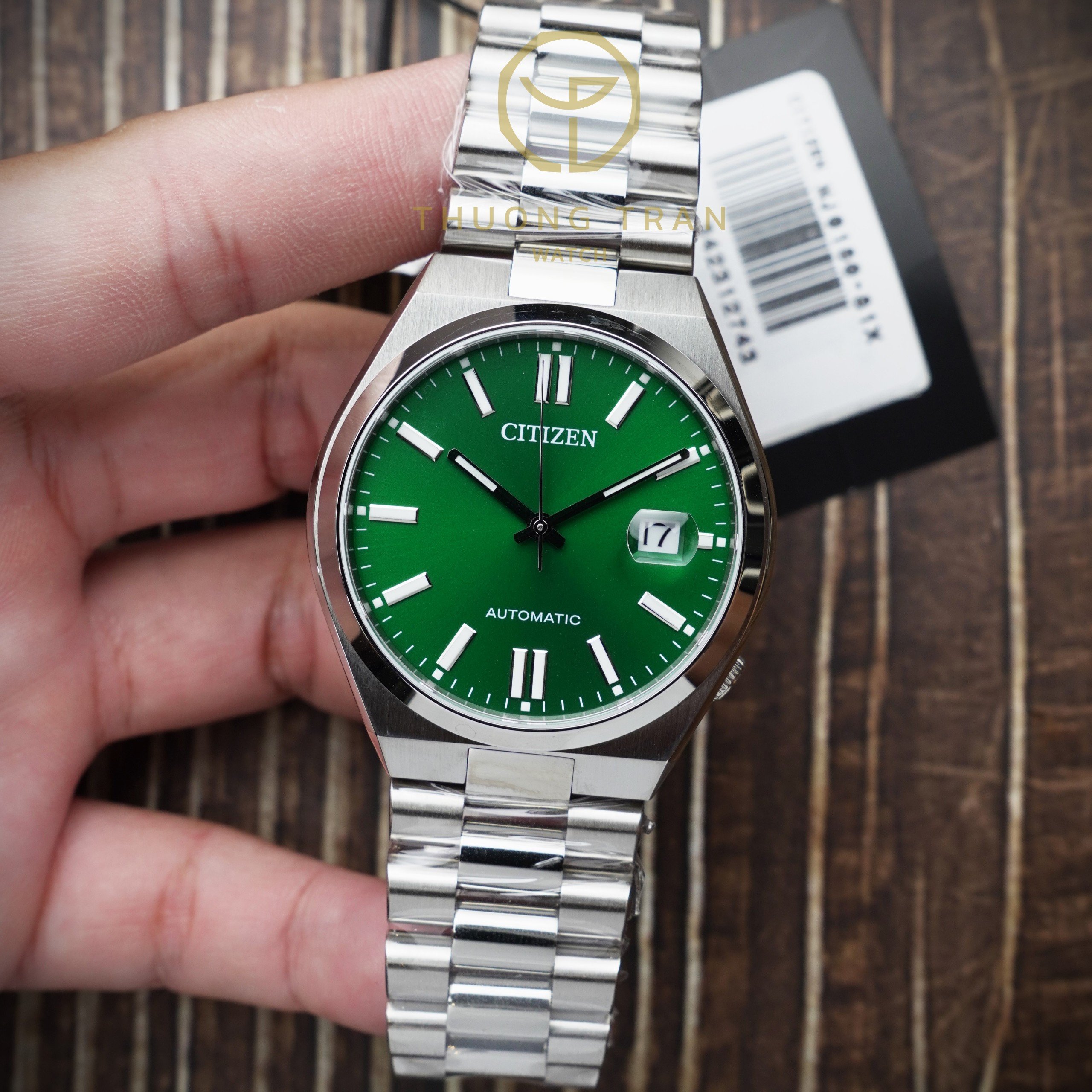 CITIZEN TSUYOSA AUTOMATIC GREEN NJ0150-81X