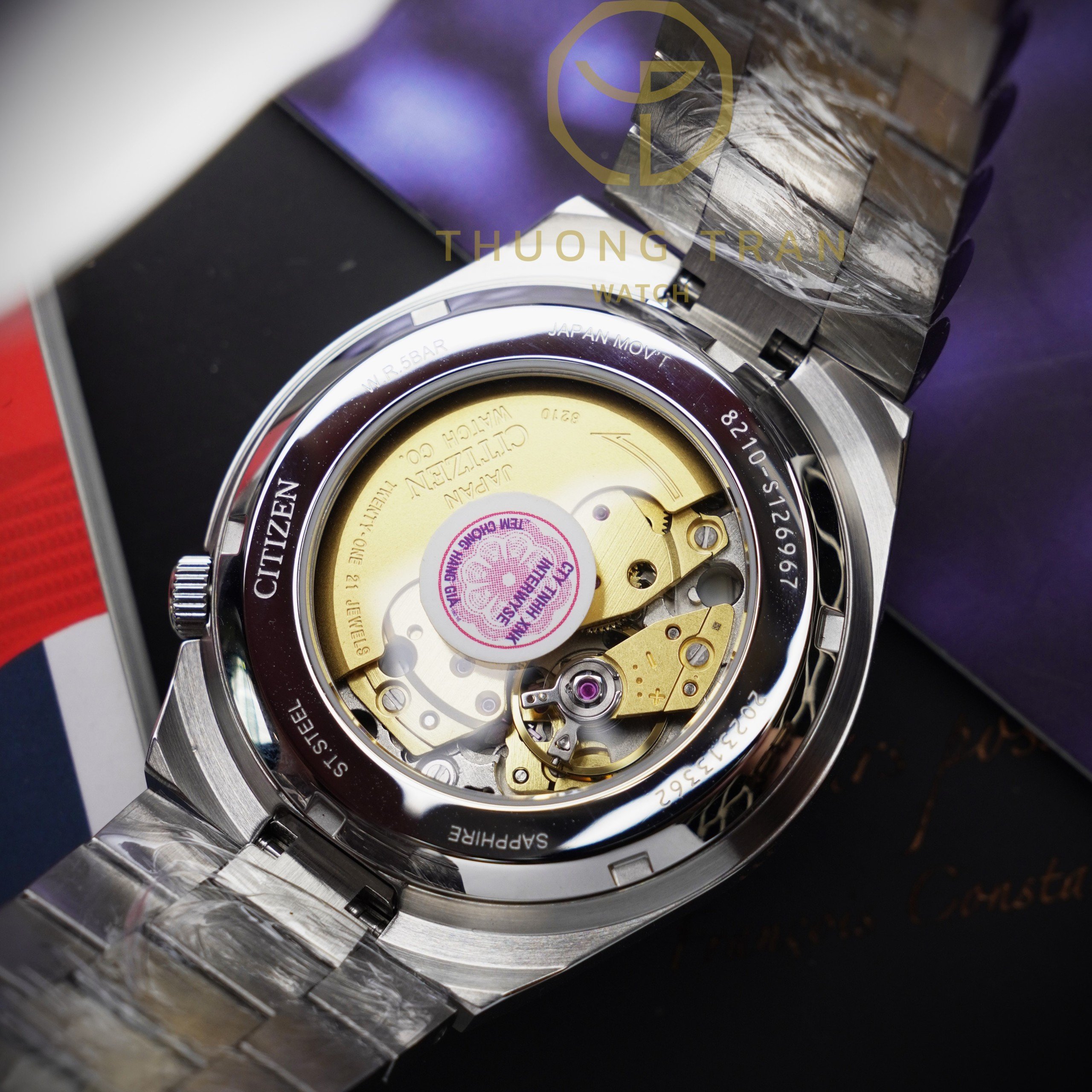 CITIZEN TSUYOSA AUTOMATIC BLUE NJ0151-88L