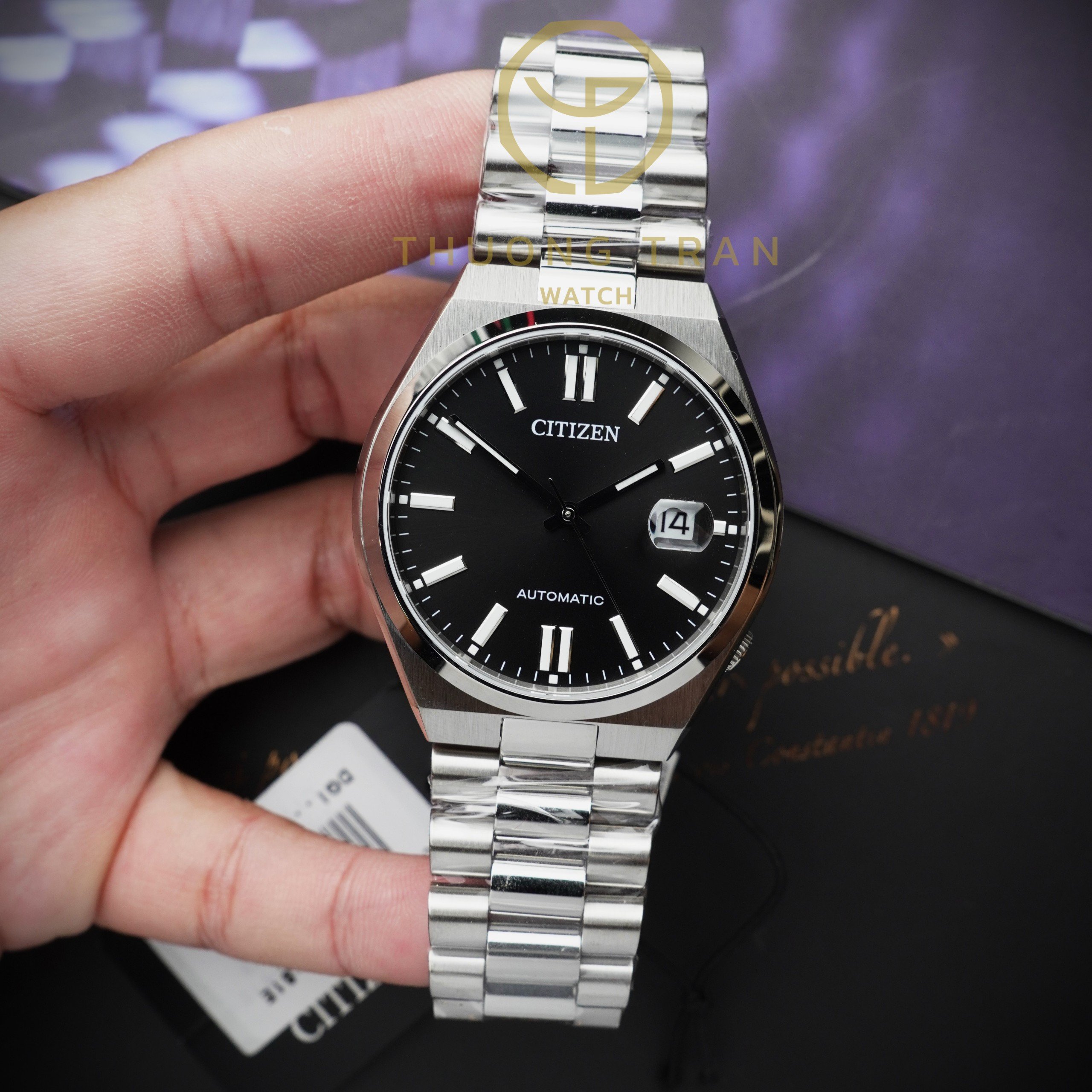 CITIZEN TSUYOSA AUTOMATIC BLACK NJ0150-81E