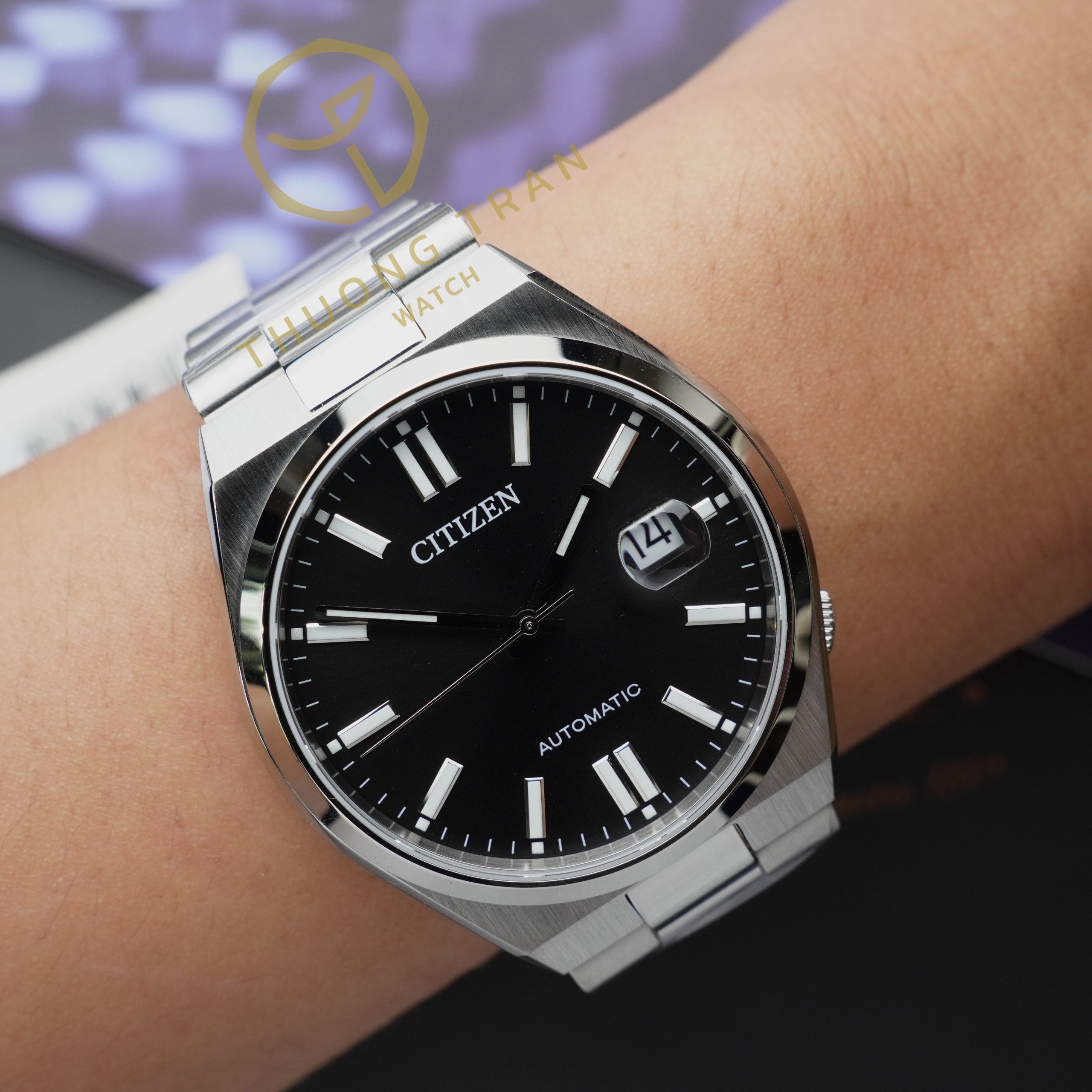 CITIZEN TSUYOSA AUTOMATIC BLACK NJ0150-81E