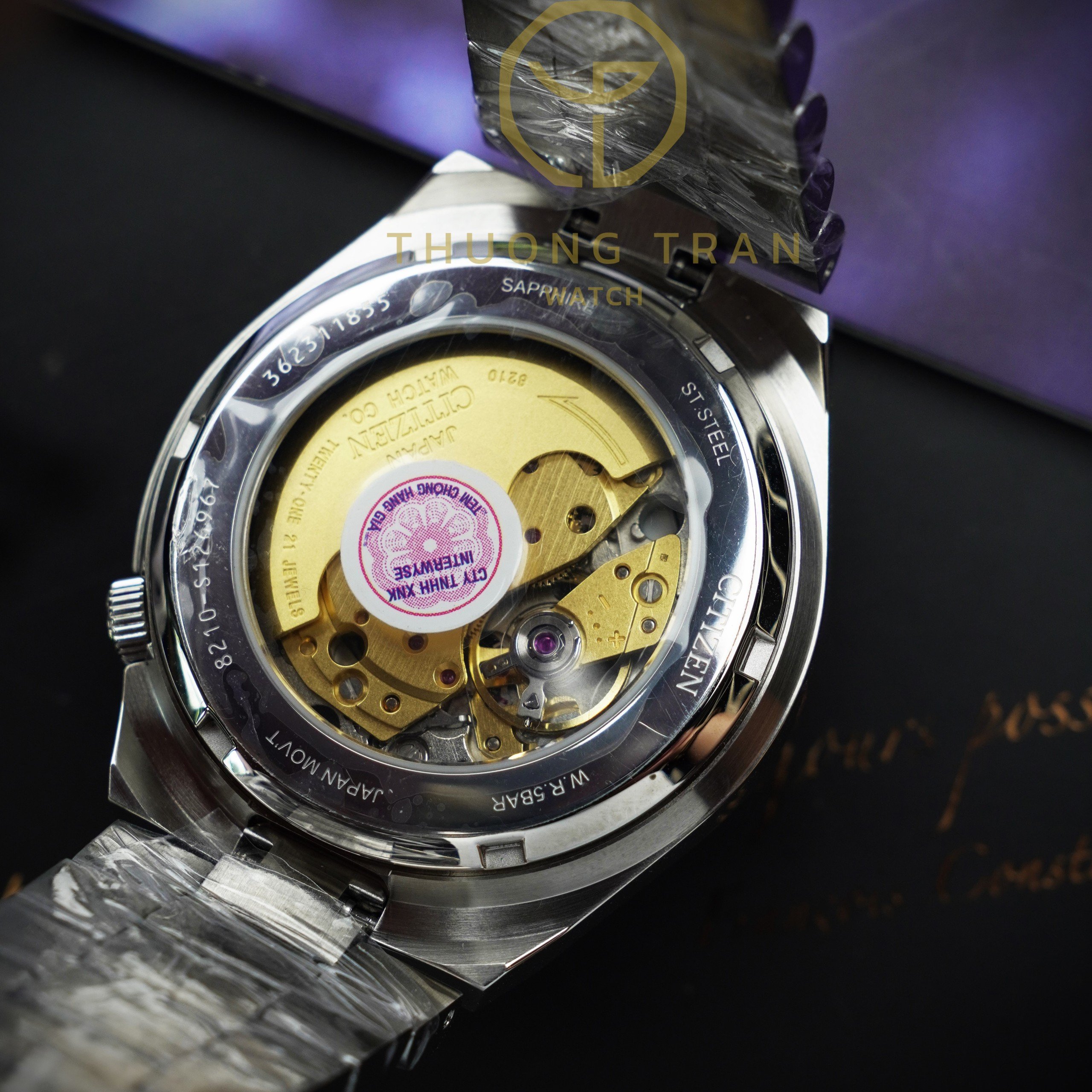 CITIZEN TSUYOSA AUTOMATIC BLACK NJ0150-81E