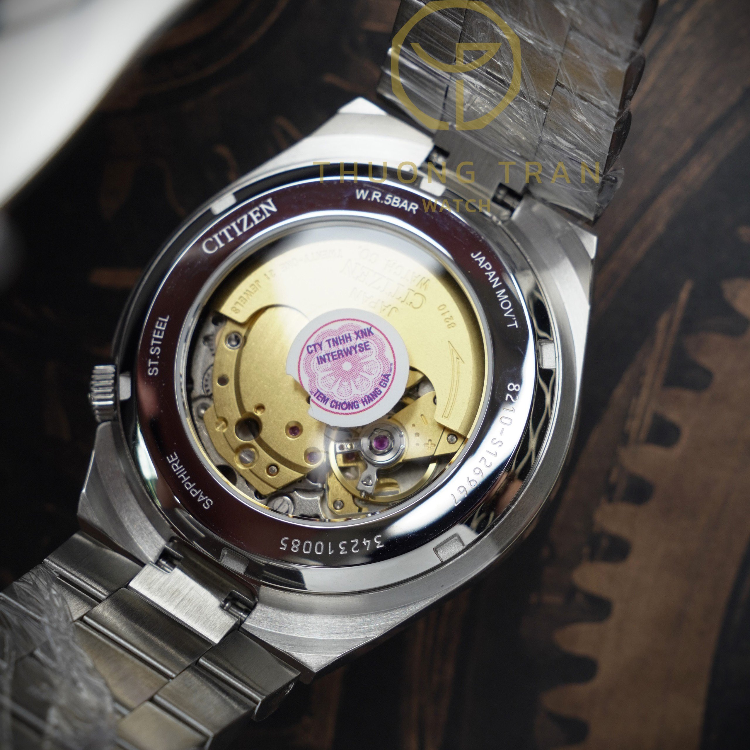CITIZEN TSUYOSA AUTOMATIC WHITE NJ0150-81A