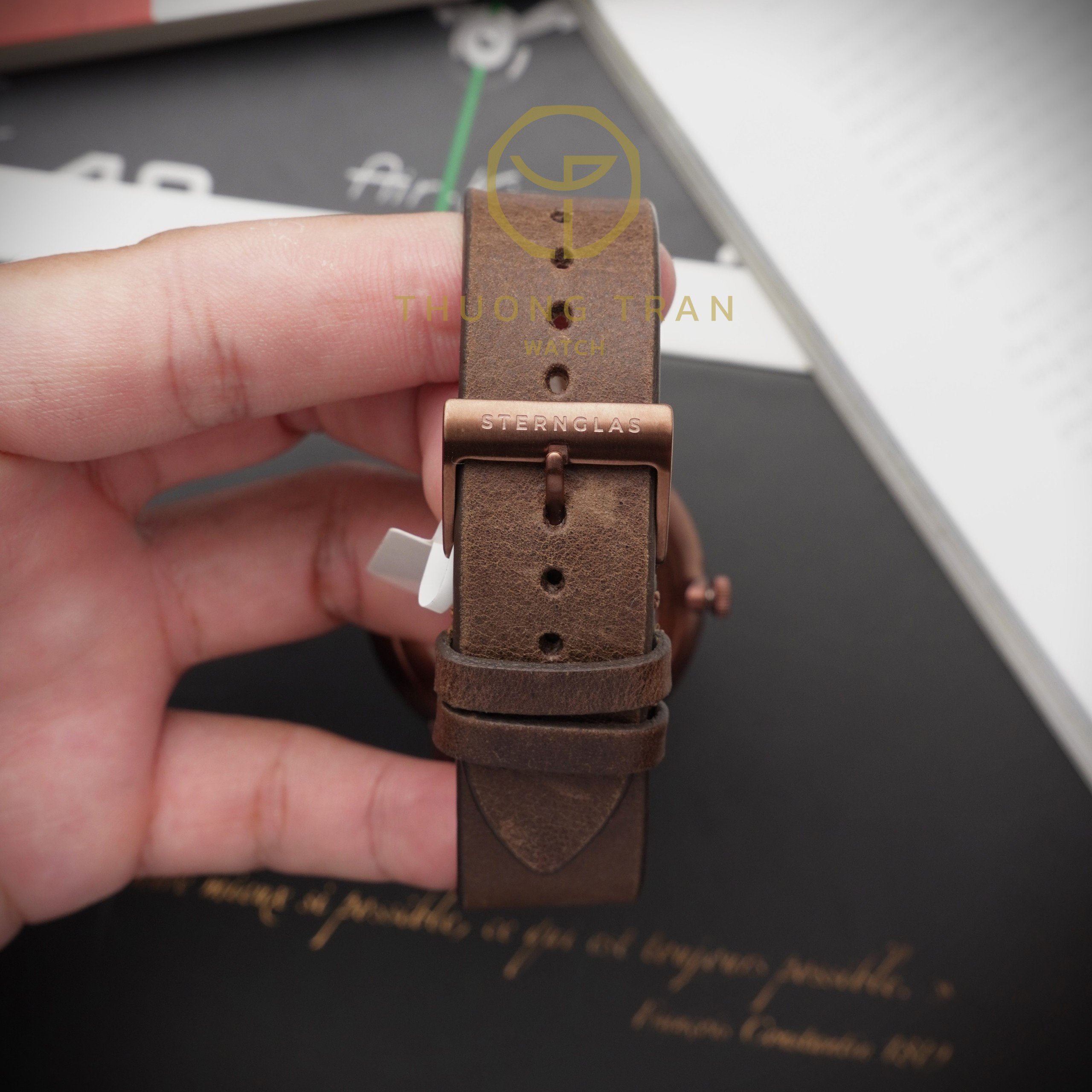 STERNGLAS HAMBURG AUTOMATIK DARKBLUE BRONZE S02-HH27-VI17-42MM