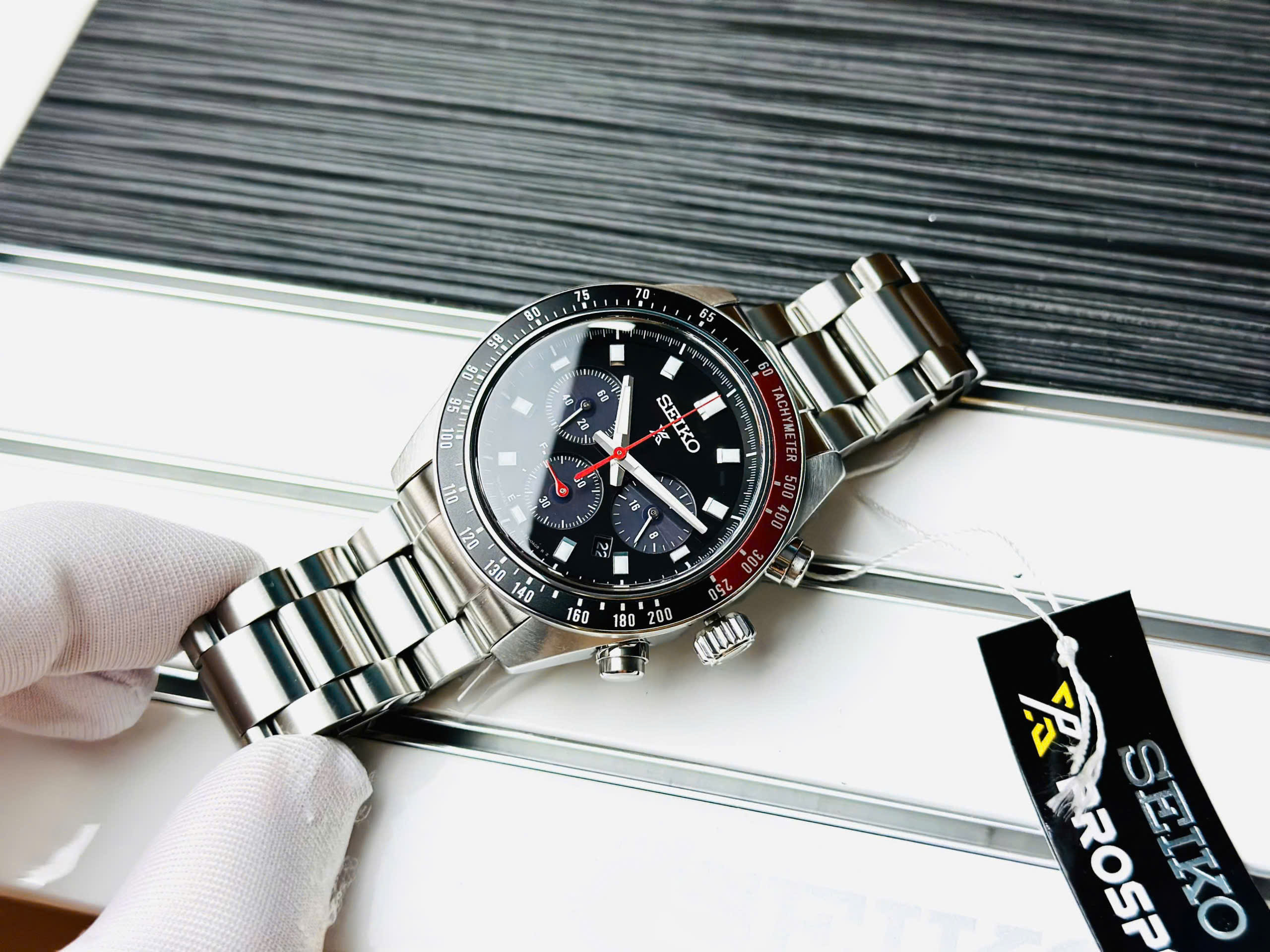 SEIKO PROSPEX SPEEDTIMER SOLAR CHRONOGRAPH SSC915P1