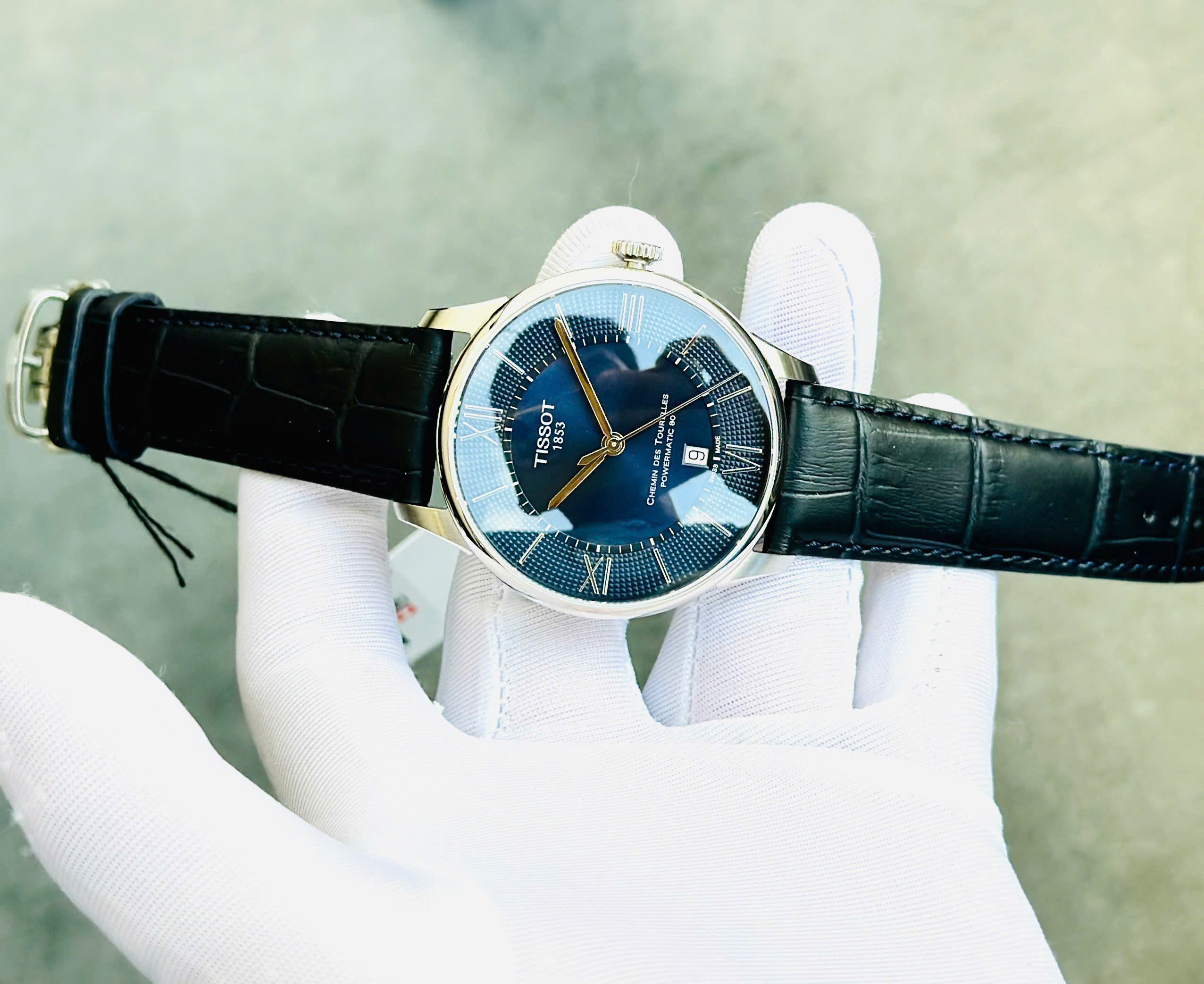 TISSOT CHEMIN POWERMATIC BLUE 80 T099.407.16.048.00