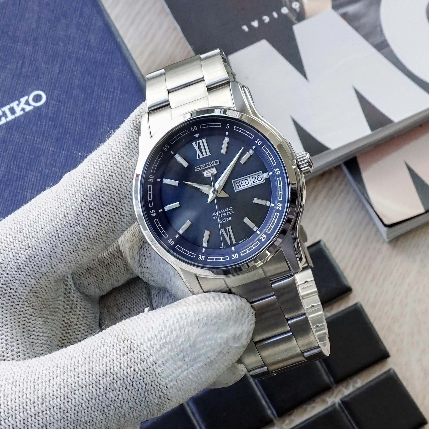 ĐỒNG HỒ NAM SEIKO 5 AUTOMATIC SNKP17K1 (SNKP17)