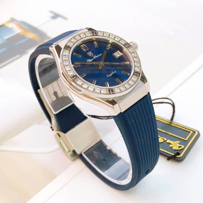 OLYM PIASNUS CLASSIC FUSION QUARTZ BLUE OP990-45DLS-GL-X