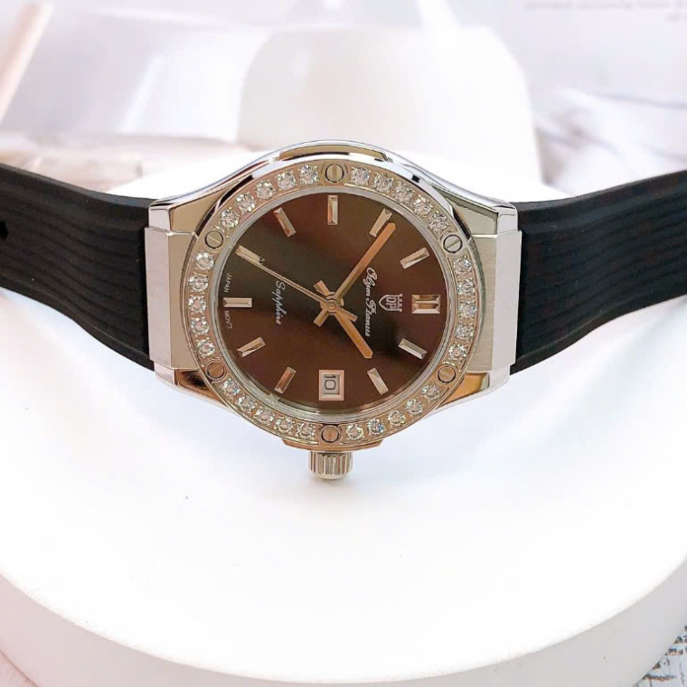 OLYM PIASNUS CLASSIC FUSION QUARTZ BLACK OP990-45DLS-GL-D