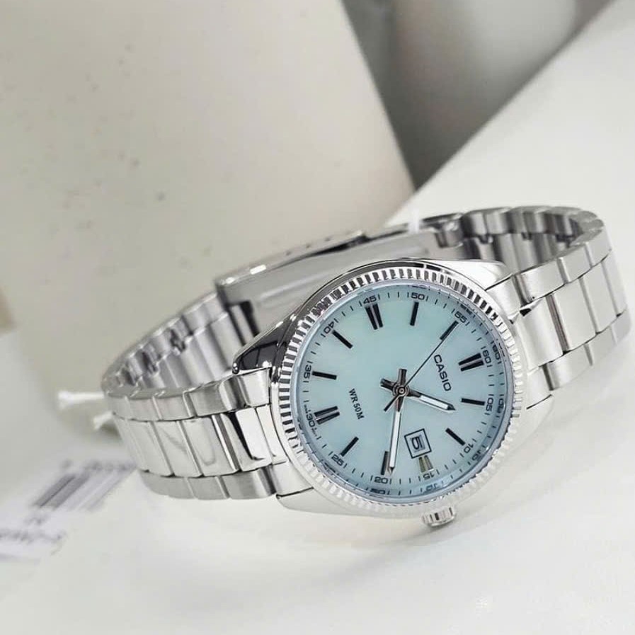 ĐỒNG HỒ NỮ CASIO XÀ CỪ XANH LTP-1302DS-2AVDF