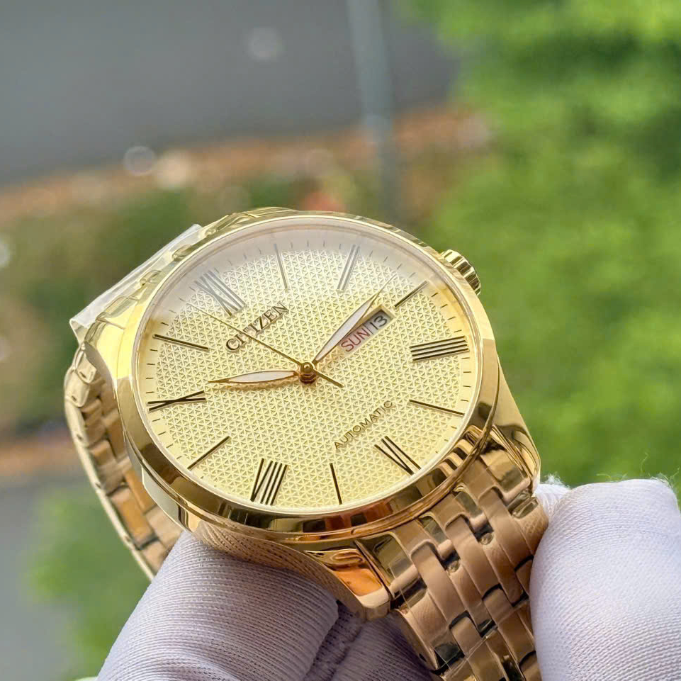 CITIZEN AUTOMATIC FULL GOLD NH8352-53P
