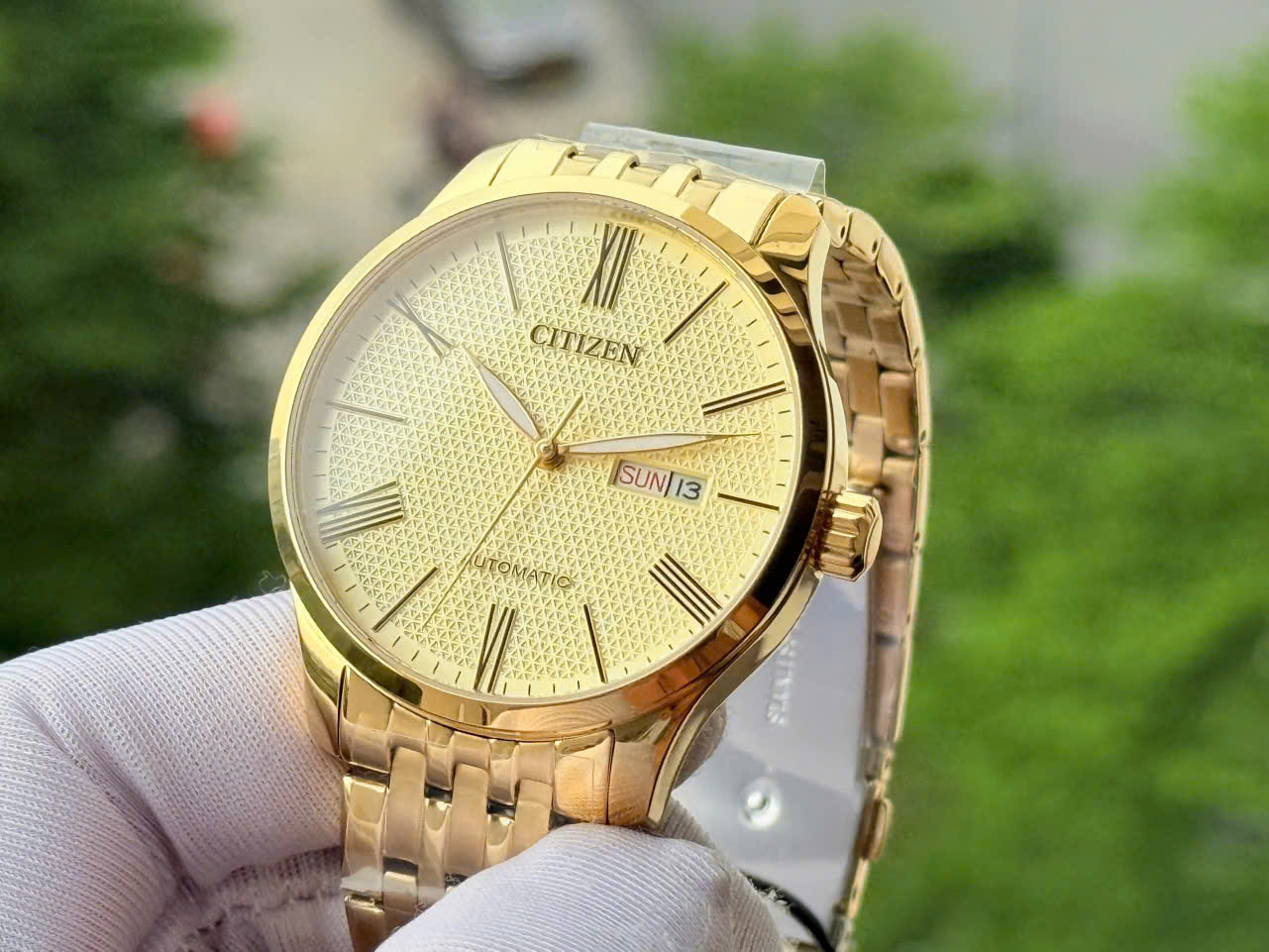 CITIZEN AUTOMATIC FULL GOLD NH8352-53P