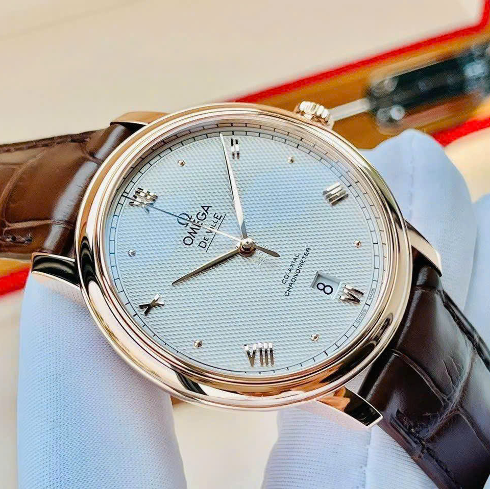 ĐỒNG HỒ NAM OMEGA DE VIILE PRESTIGE CO-AXIAL CHRONOMETER 25TH 424.53.40.20.99.001