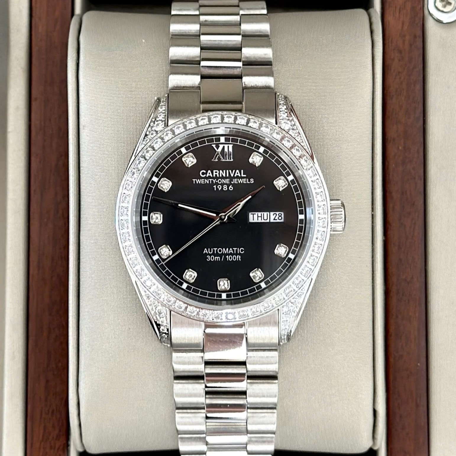 ĐỒNG HỒ NAM CARNIVAL AUTOMATIC 8907G-VT-D
