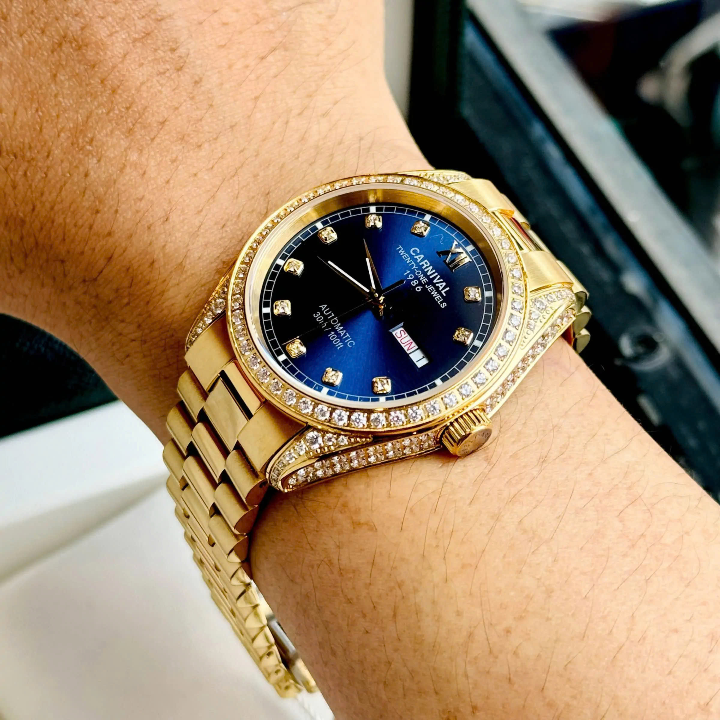 ĐỒNG HỒ NAM CARNIVAL AUTOMATIC 8907G-VV-X