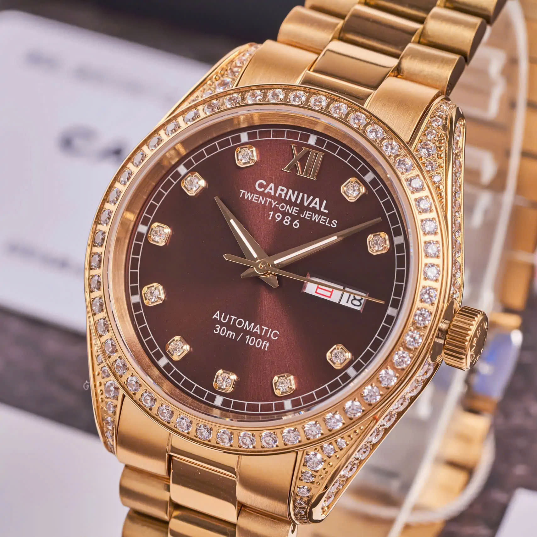 ĐỒNG HỒ NAM CARNIVAL AUTOMATIC 8907G-VV-N