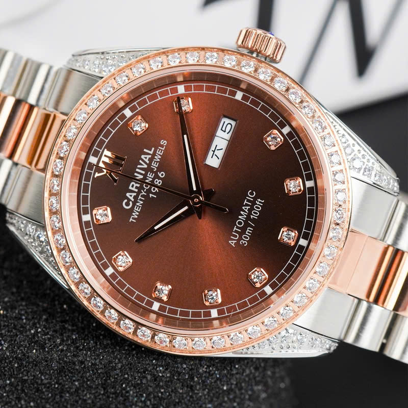 ĐỒNG HỒ NAM CARNIVAL AUTOMATIC 8907G-CH-N