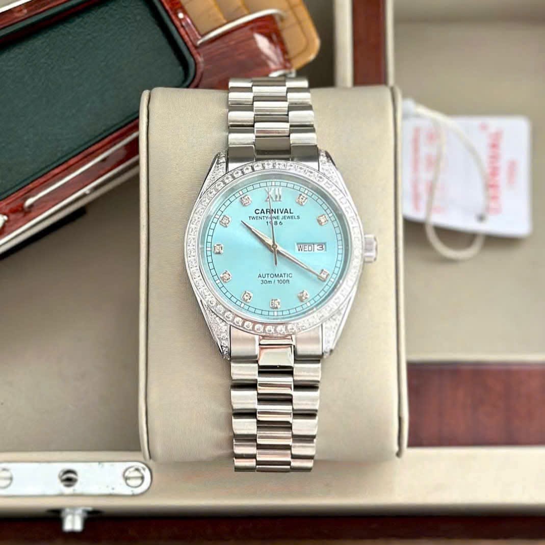 ĐỒNG HỒ NAM CARNIVAL AUTOMATIC 8907G-VT-TIFFANY