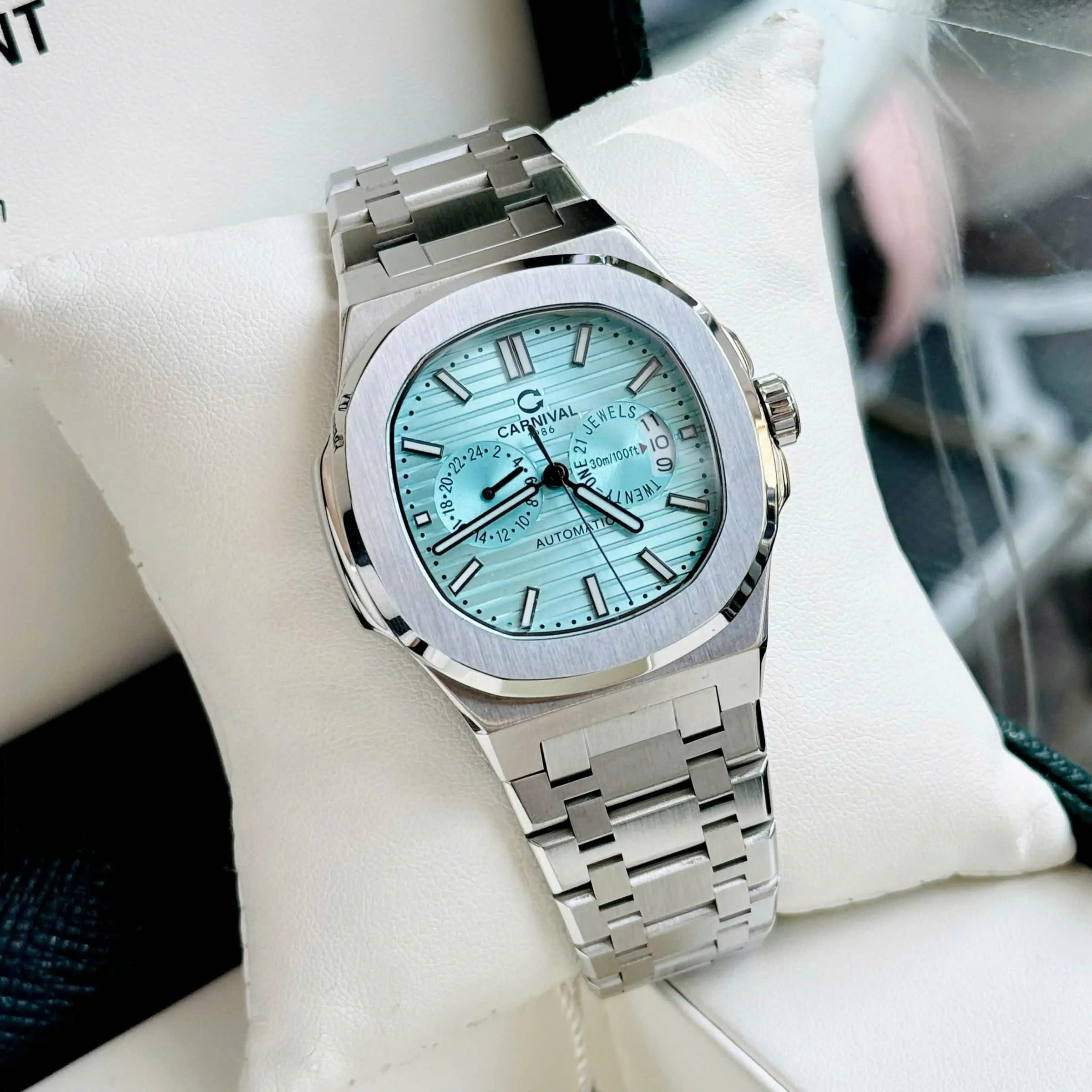 ĐỒNG HỒ NAM CARNIVAL AUTOMATIC 8158G-VT-ICE