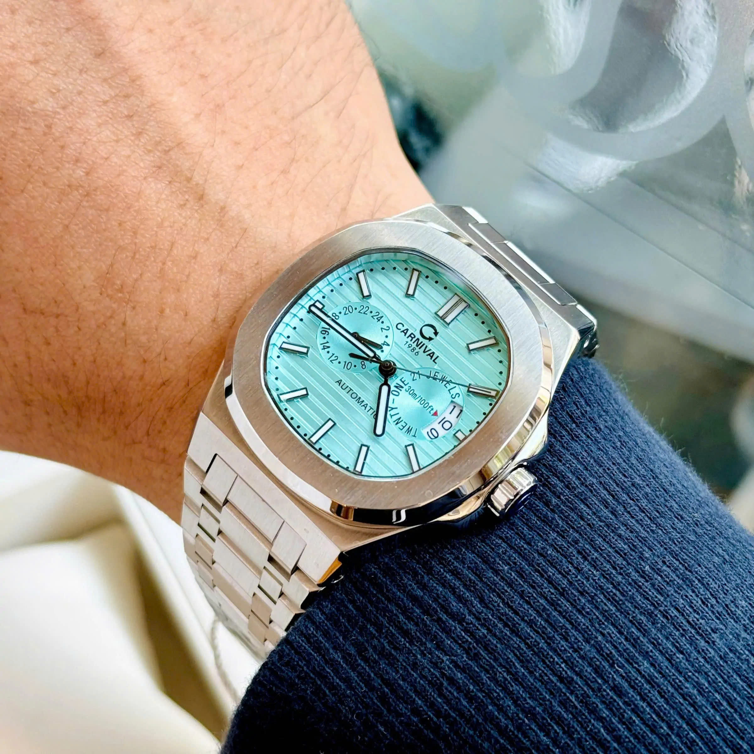 ĐỒNG HỒ NAM CARNIVAL AUTOMATIC 8158G-VT-ICE