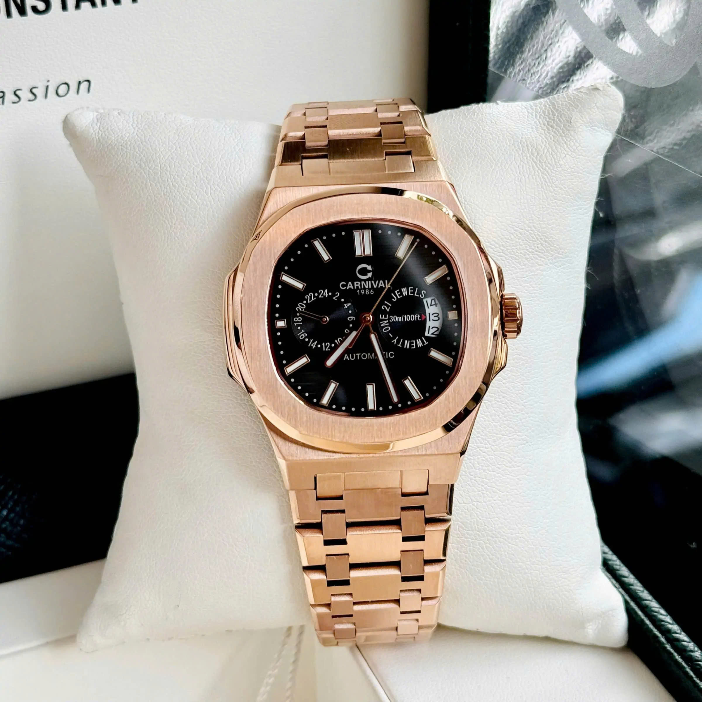 ĐỒNG HỒ NAM CARNIVAL AUTOMATIC 8158G-VH-D