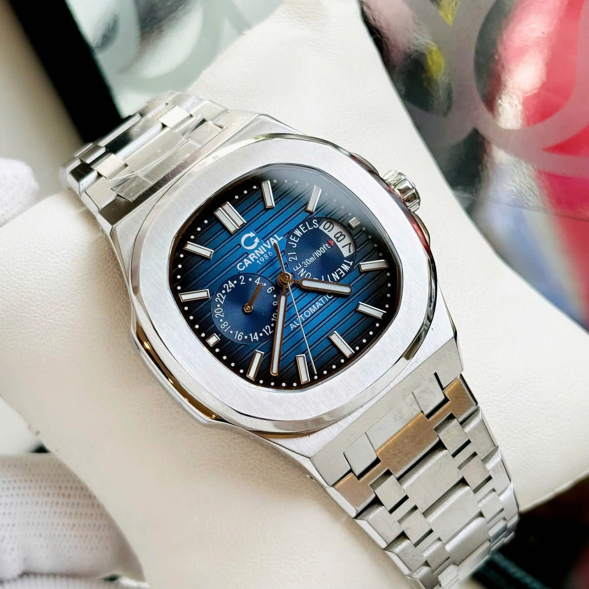 ĐỒNG HỒ NAM CARNIVAL AUTOMATIC 8158G-VT-X