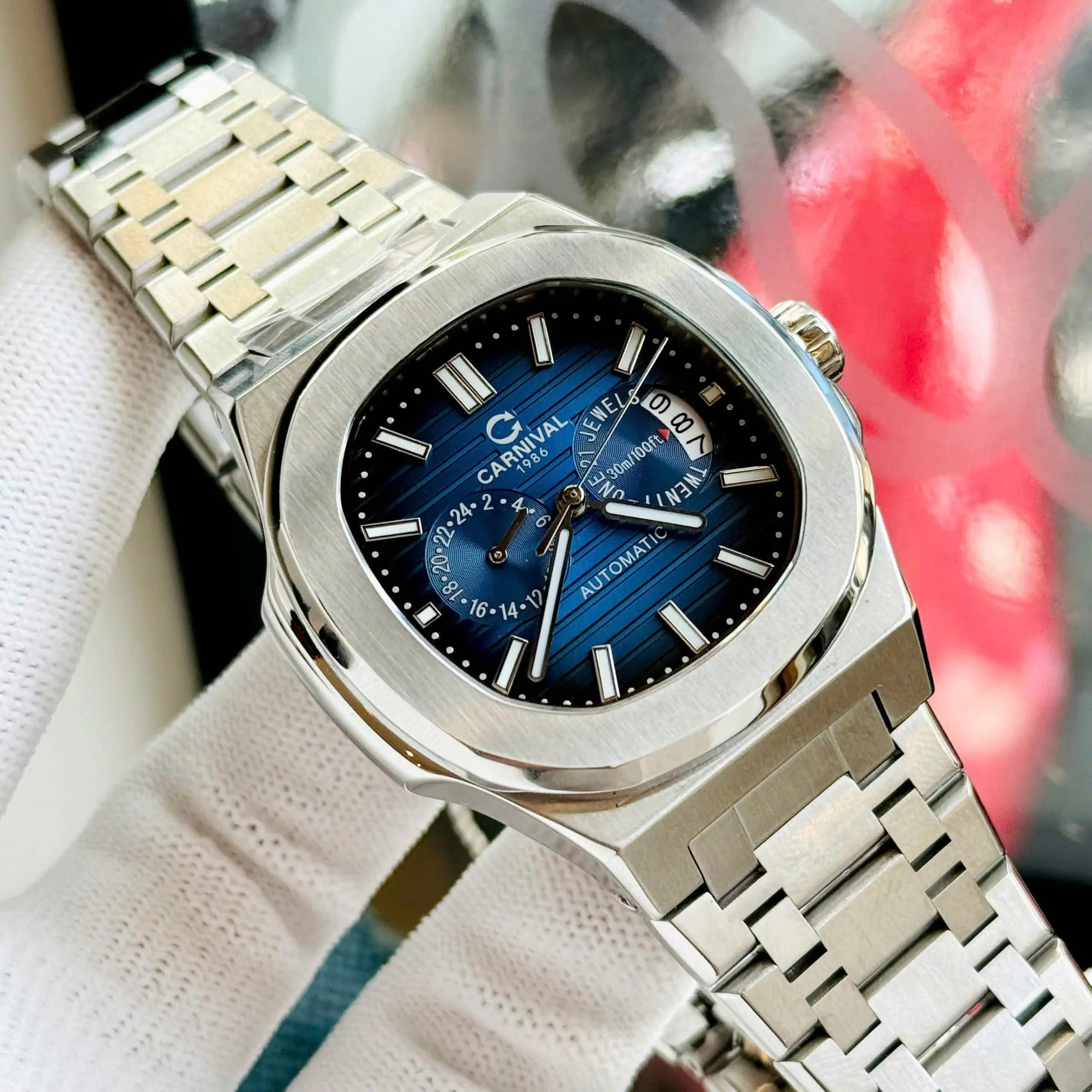 ĐỒNG HỒ NAM CARNIVAL AUTOMATIC 8158G-VT-X