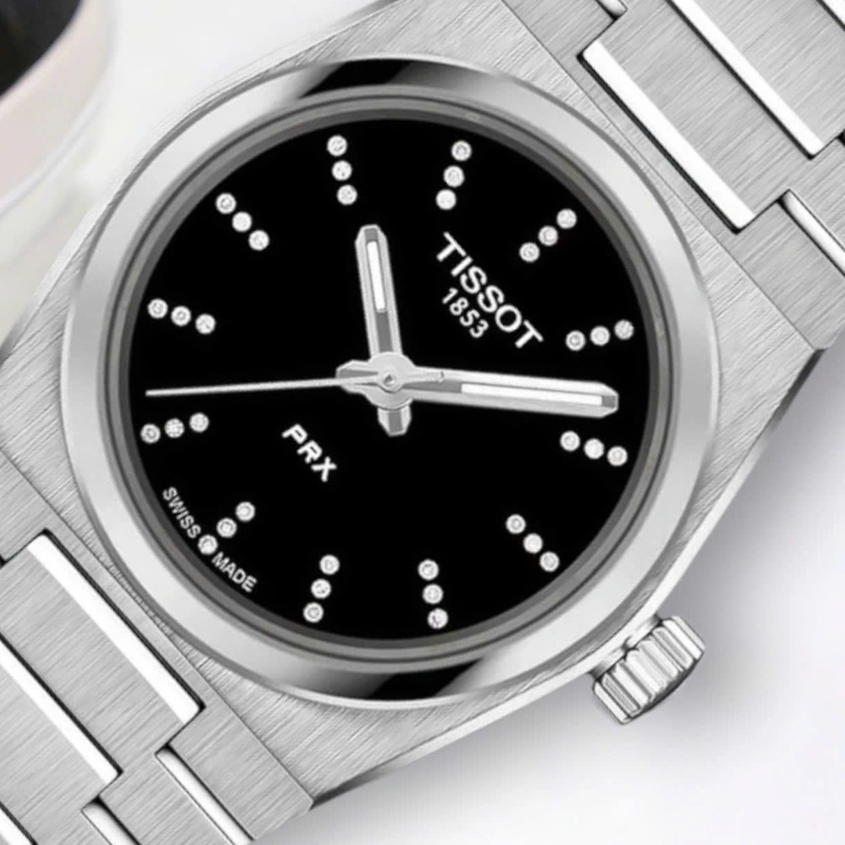 ĐỒNG HỒ NỮ TISSOT PRX QUARTZ BLACK 25MM T137.010.11.056.00