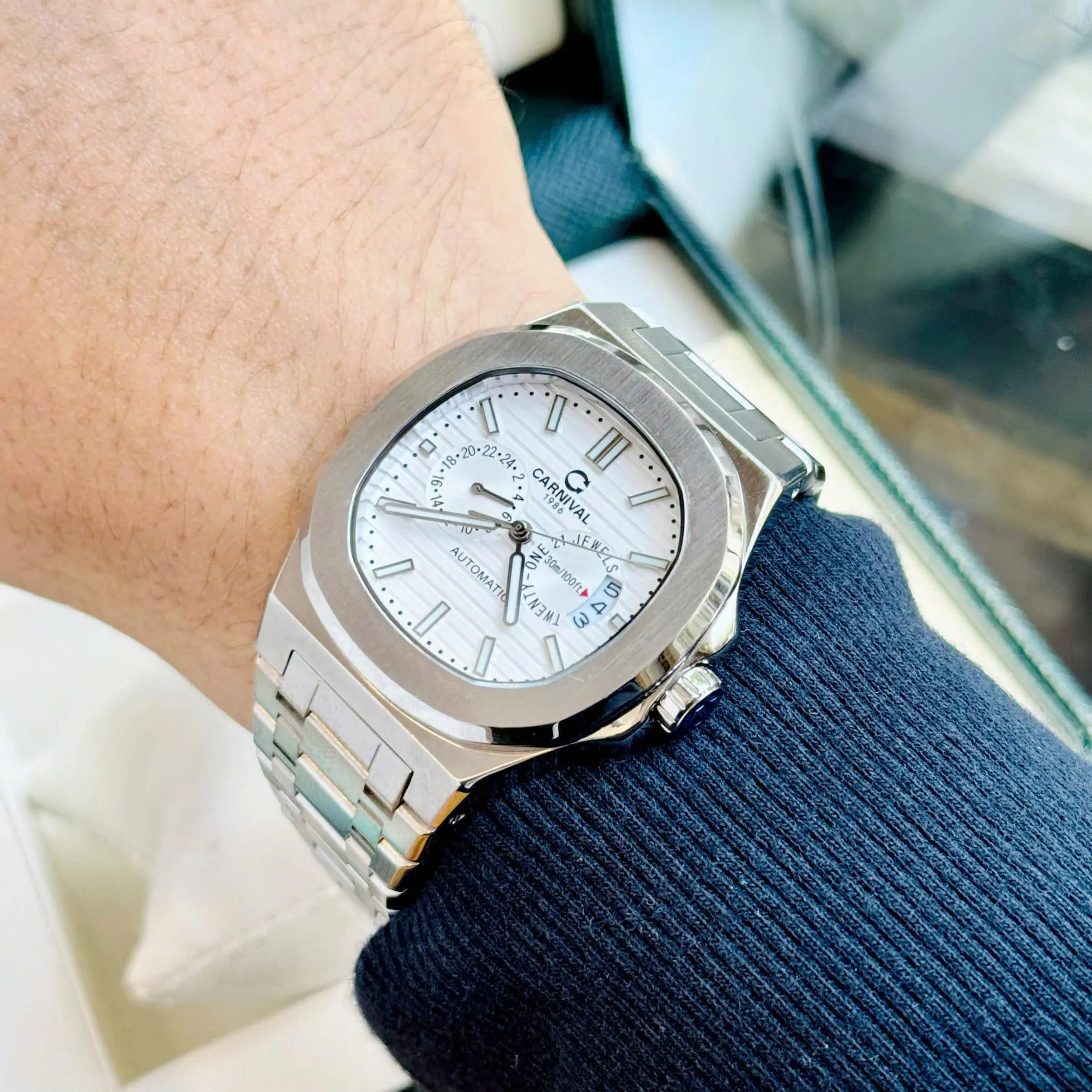 ĐỒNG HỒ NAM CARNIVAL AUTOMATIC 8158G-VT-T