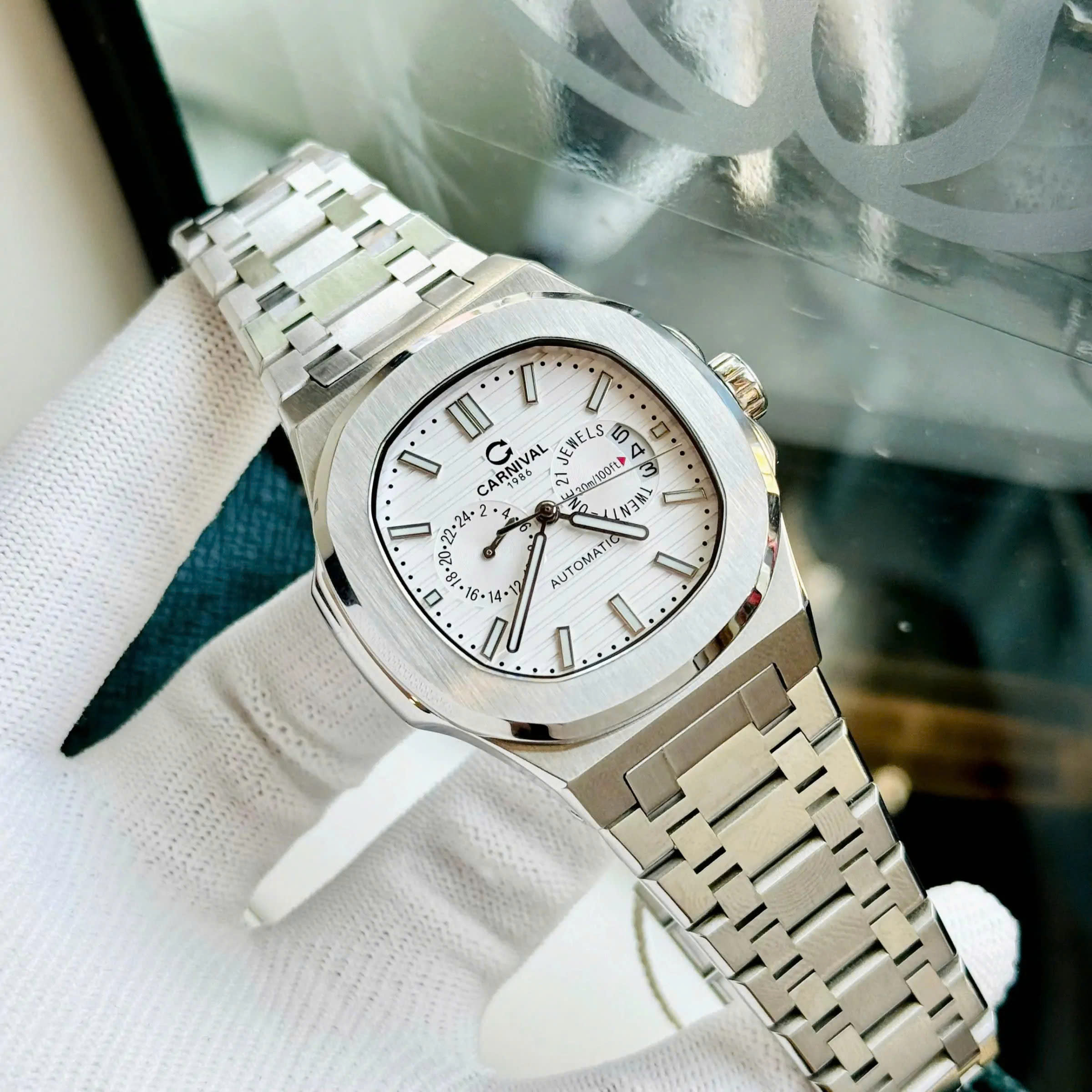 ĐỒNG HỒ NAM CARNIVAL AUTOMATIC 8158G-VT-T