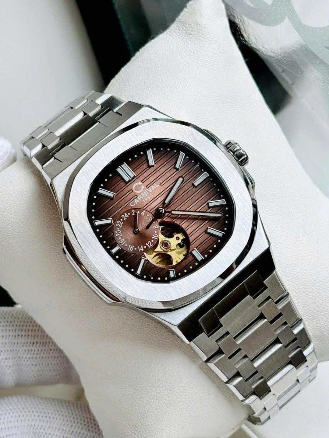 ĐỒNG HỒ NAM CARNIVAL AUTOMATIC 8159G-VT-N