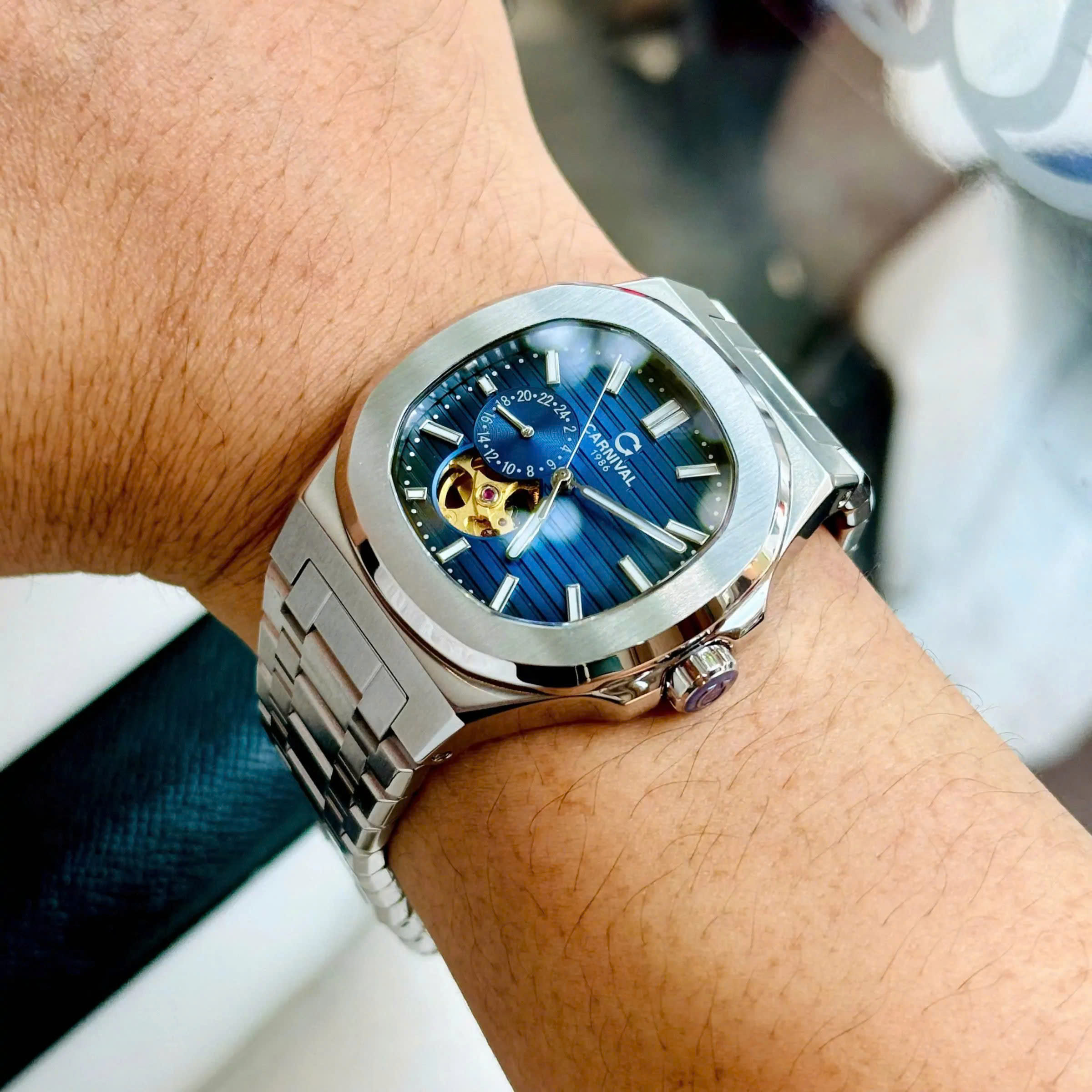 ĐỒNG HỒ NAM CARNIVAL AUTOMATIC 8159G-VT-X