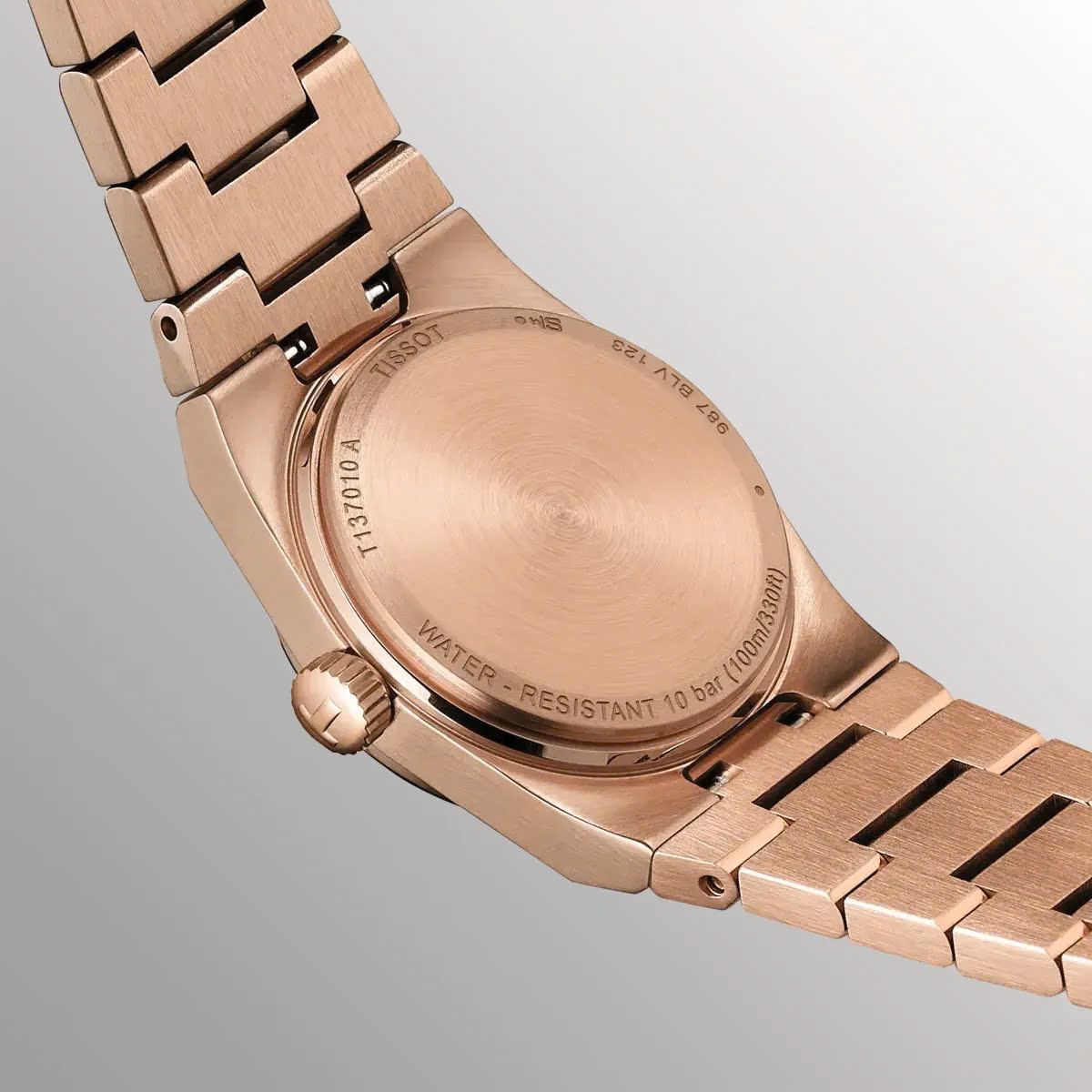 ĐỒNG HỒ NỮ TISSOT PRX QUARTZ ROSE GOLD 25MM T137.010.33.506.00