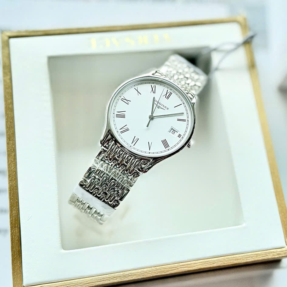 ĐỒNG HỒ NỮ LONGINES LYRE SILVER 35mm L4.759.4.11.6