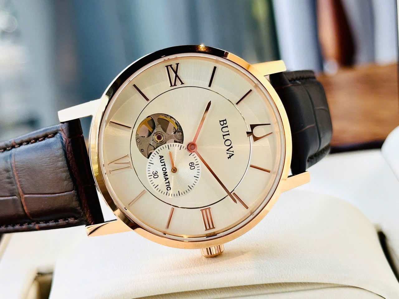 ĐỒNG HỒ NAM BULOVA CLASSIC AUTOMATIC 97A150