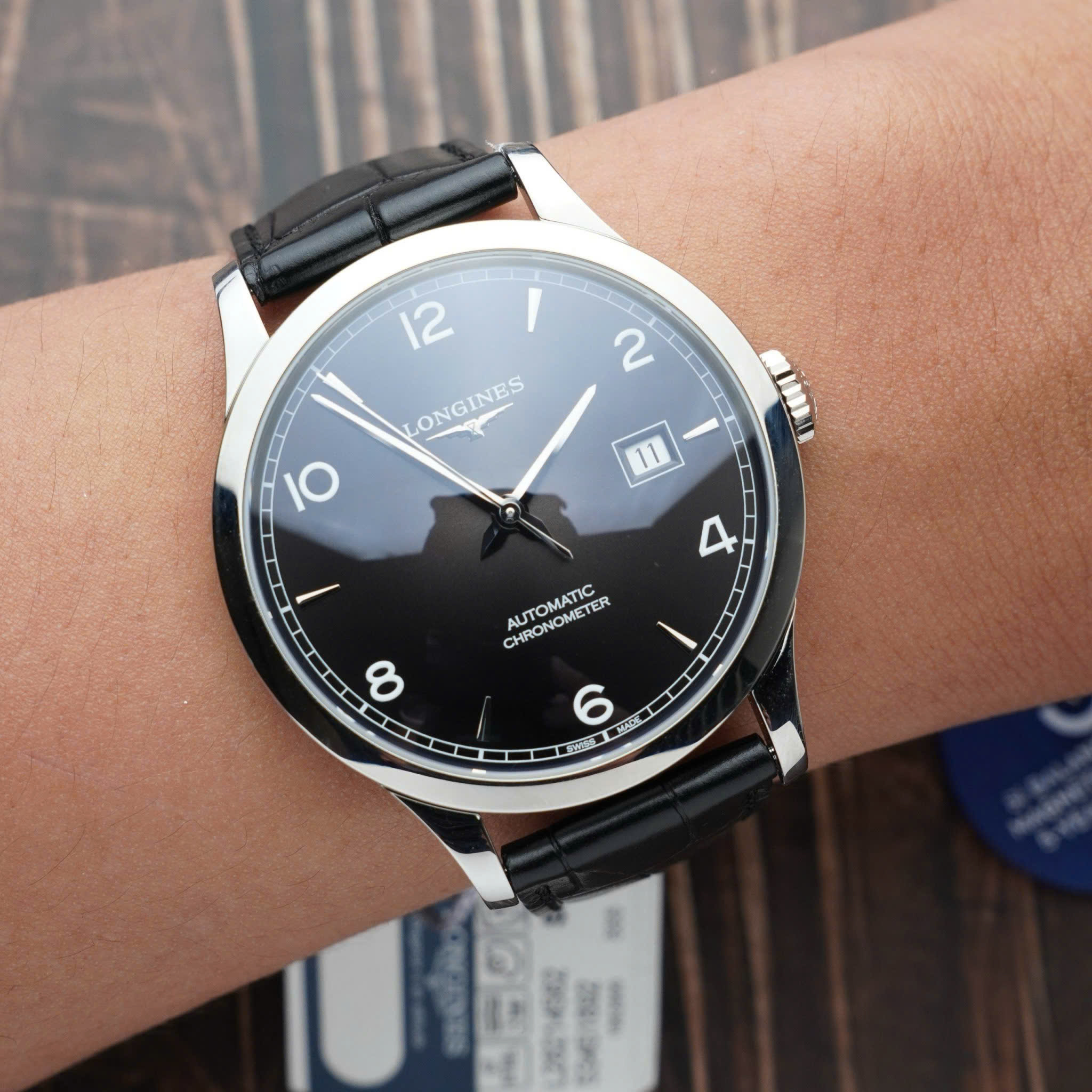 ĐỒNG HỒ NAM LONGINES RECORD CHRONOMETER L2.821.4.56.2 (L28214562)