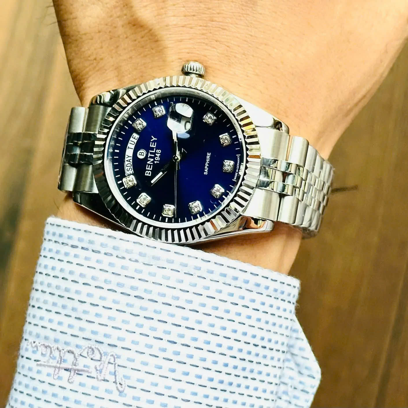 ĐỒNG HỒ NAM BENTLEY QUARTZ BL2333-10MWNI